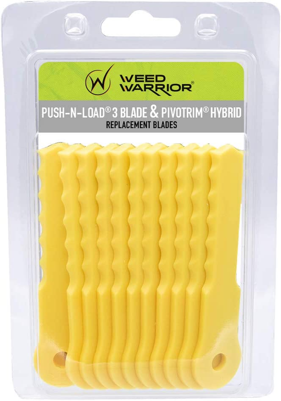 12 Pack Replacement Push And Load Trimmer Blade Nylon Weed Eater