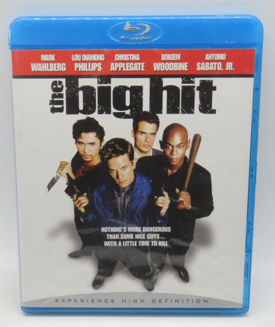 THE BIG HIT BLU-RAY MOVIE, MARK WAHLBERG, CHRISTINA APPLEGATE, LOU DIAMOND P. THE BIG HIT BLU-RAY MOVIE, MARK WAHLBERG, CHRISTINA APPLEGATE, LOU DIAMOND P.