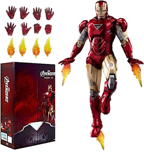 Amazon.com: LonullyMege 7inch Light Up Ironman Action Figure