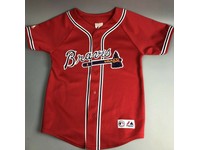 braves button up jersey