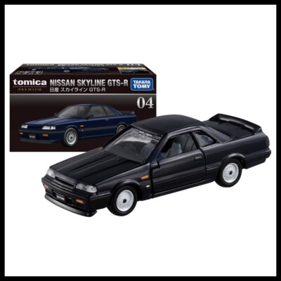TOMICA PREMIUM 04 NISSAN SKYLINE GTS-R R31 1/62 TOMY NEW GT