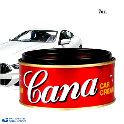 CANA CAR CREAM WAX Silicone Cleaning Wax Polishing Protect Clean