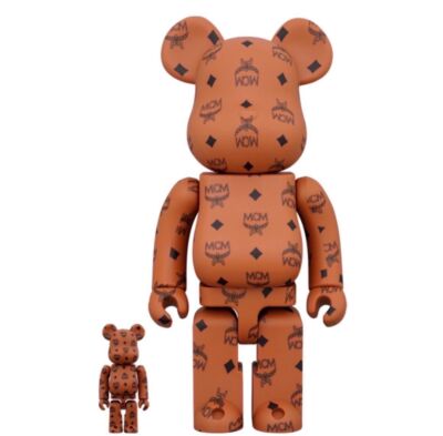 MEDICOM TOY - MCM BE@RBRICK 100%＆400% BE@RBRICK MCM 100% & 400% Bearbrick Medicom Toy MCM Figure