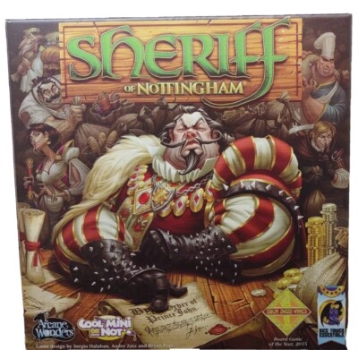 Sheriff of Nottingham Board Game - Arcane Wonders - Dice Tower Essentials