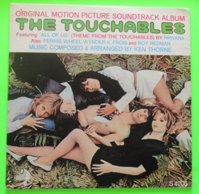 THE TOUCHABLES KEN THORNE SOUNDTRACK OST LP VINYL RECORD