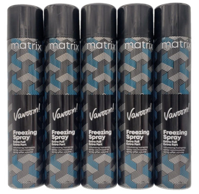 Matrix Vavoom Freezing Spray Extra Full 15 Oz - ''Set of 5''