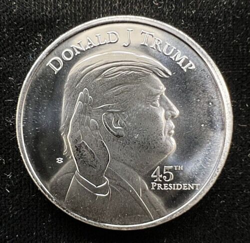 President Donald Trump 1 oz .999 Silver Coin Swearing in at the White House 45th
