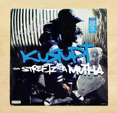 Kurupt Autograph Signed - Tha Streetz Iz A Mutha Vinyl LP