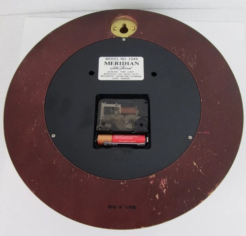 Seth Thomas Meridian #1046 Clock With Hygro & Thermo Gages