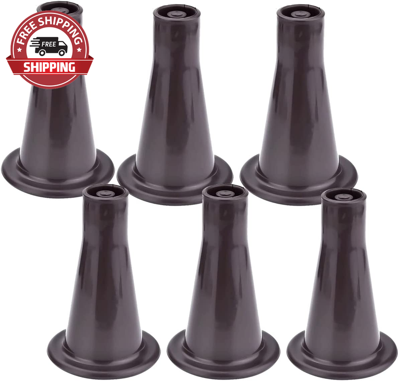 Feet That Replace Wheels. Easy To Install. Sturdy Bed Feet For