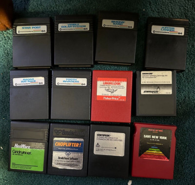 Commodore 64 C64 Cartridges / Mix & Match - Make Your Own Bundle!