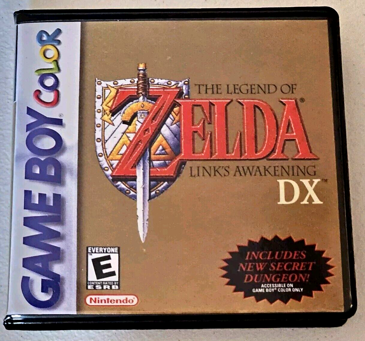 The Legend Of Zelda Link's Awakening DX CASE ONLY Game Boy