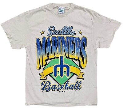 Seattle Mariners by 47 Brand Men's Cooperstown Vintage Distressed Wash T-Shirt