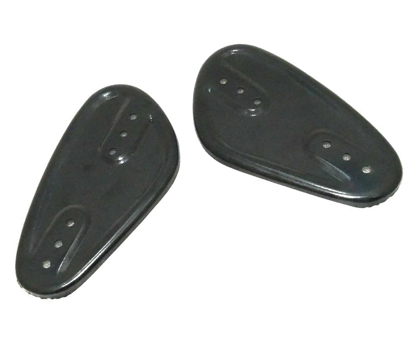 Knee Pad Mount Plate Set Sheet Metal 2 Unit Fits Vintage BMW Motorcycle 