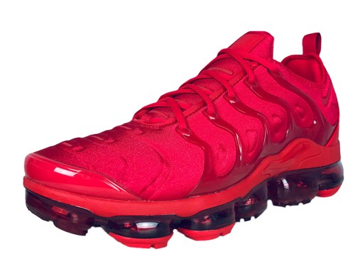 Nike Air Vapormax Plus Men's Triple Red Running Sneakers