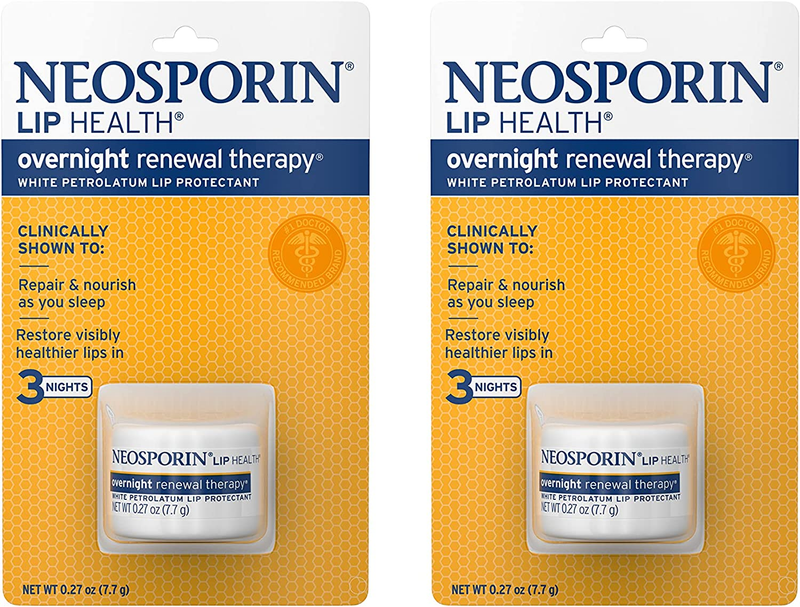 Lip Health Overnight Renewal Therapy White Petrolatum Lip Pr