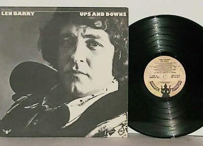 LEN BARRY Ups And Downs LP VG+ 1972 Buddah Promo BD55105 Vinyl Plays Well