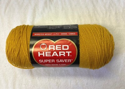 New Red Heart Super Saver 8oz Skeins Yarn Many Color Choices Green Purple Etc