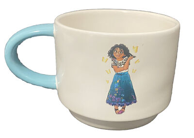 Rae Dunn Disney Encanto Coffee Mug Mirable Stackable Replacement Magenta