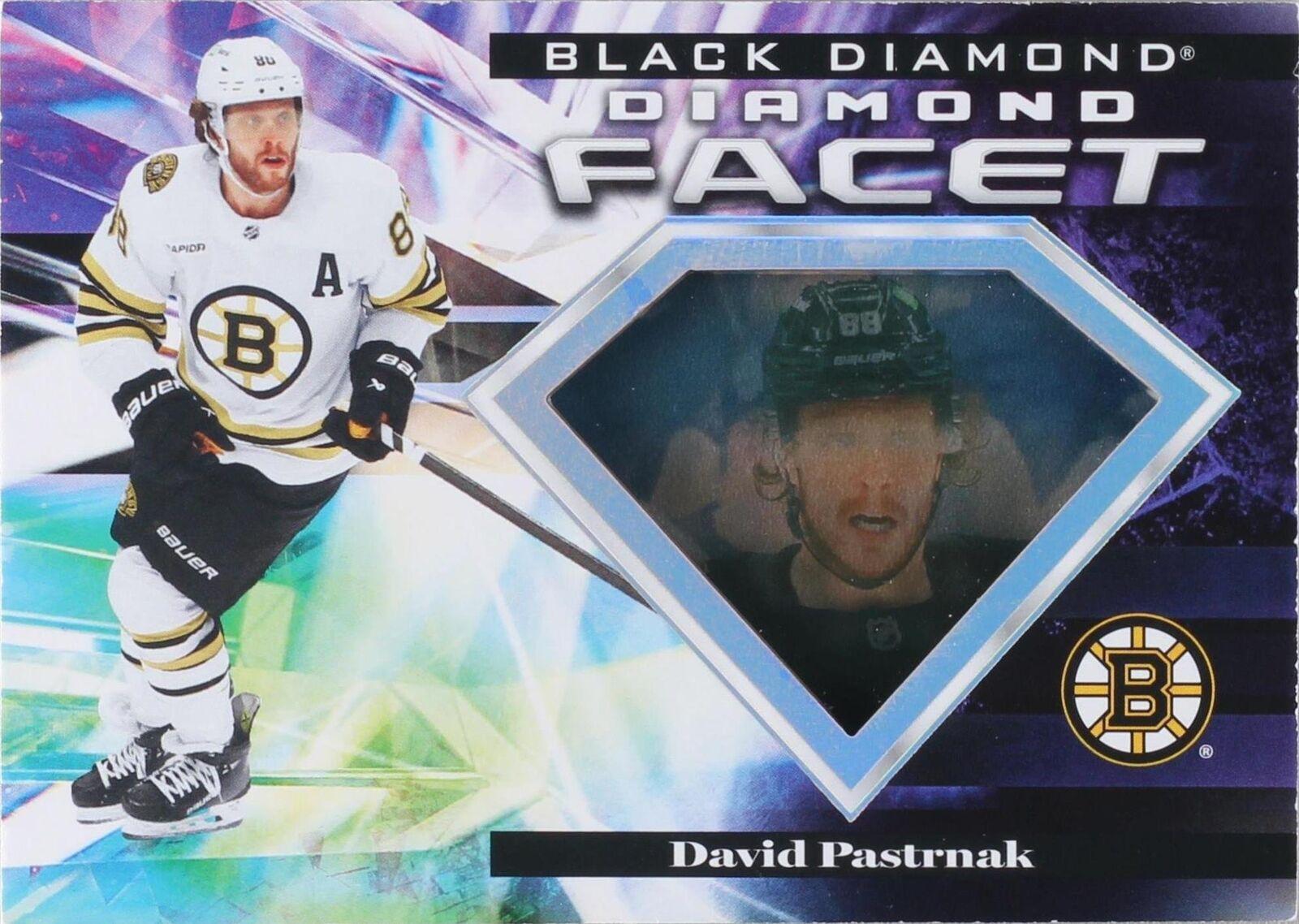 2024-25 Upper Deck Black Diamond - David Pastrnak #DF-DP