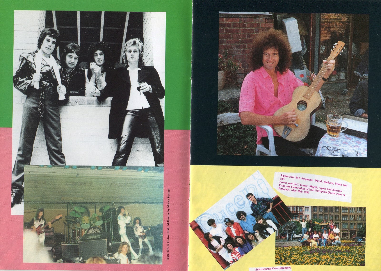 QUEEN AUTUMN 1990 OFFICIAL INTERNATIONAL FAN CLUB MAGAZINE FREDDIE MERCURY