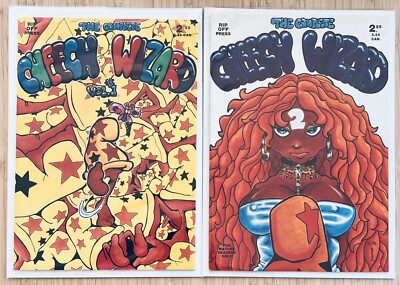 The Complete Cheech Wizard 1-4 Full Set Underground Comics Vaughn Bode' Comix