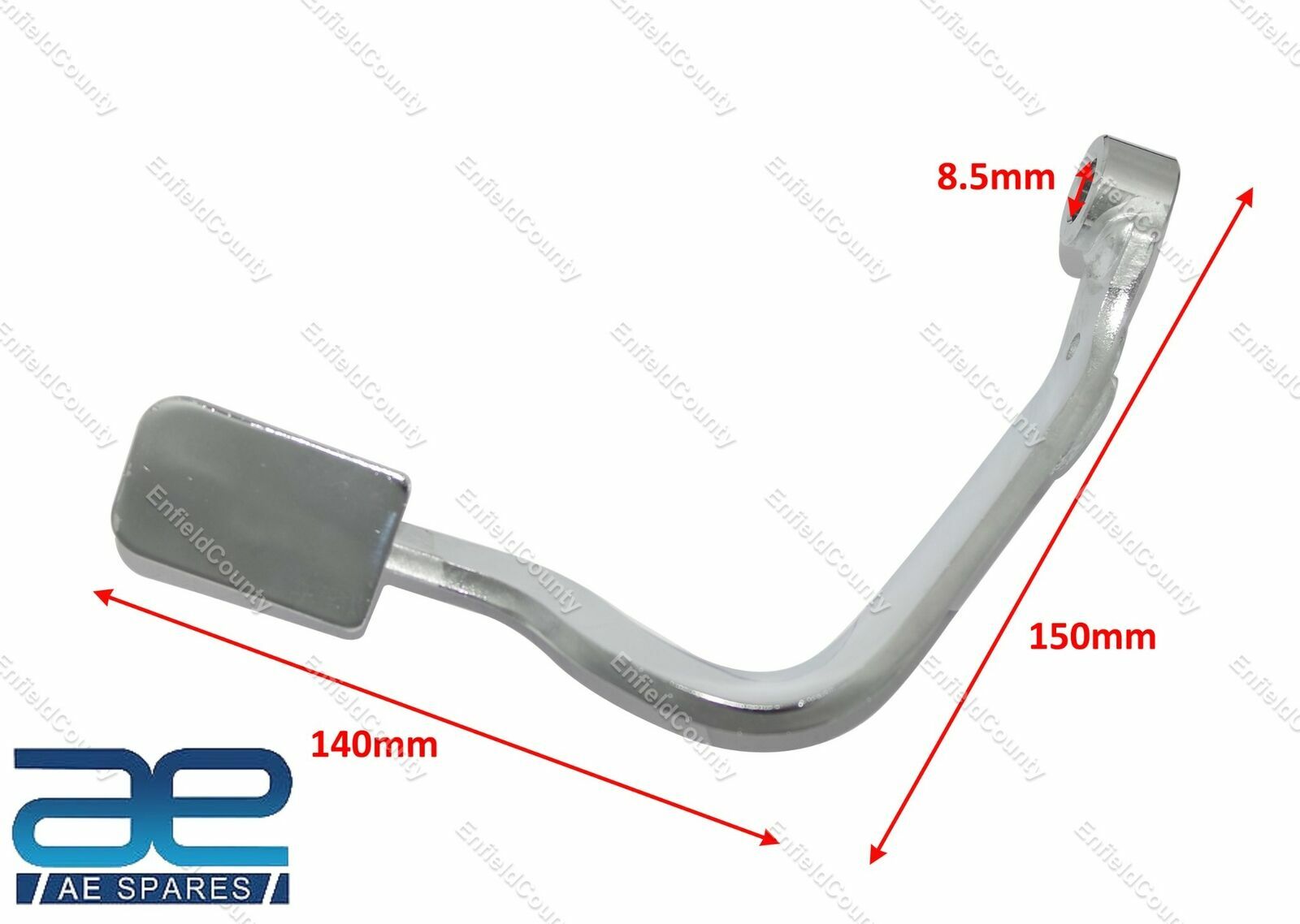 For Royal Enfield New Classic 350 Reborn Rear Brake Lever Assembly RAE00154/A