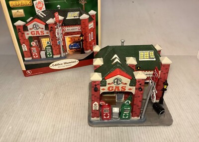 Lemax Al's Gas Station, 2006 Coventry Cove Village Collection 65366 Retired