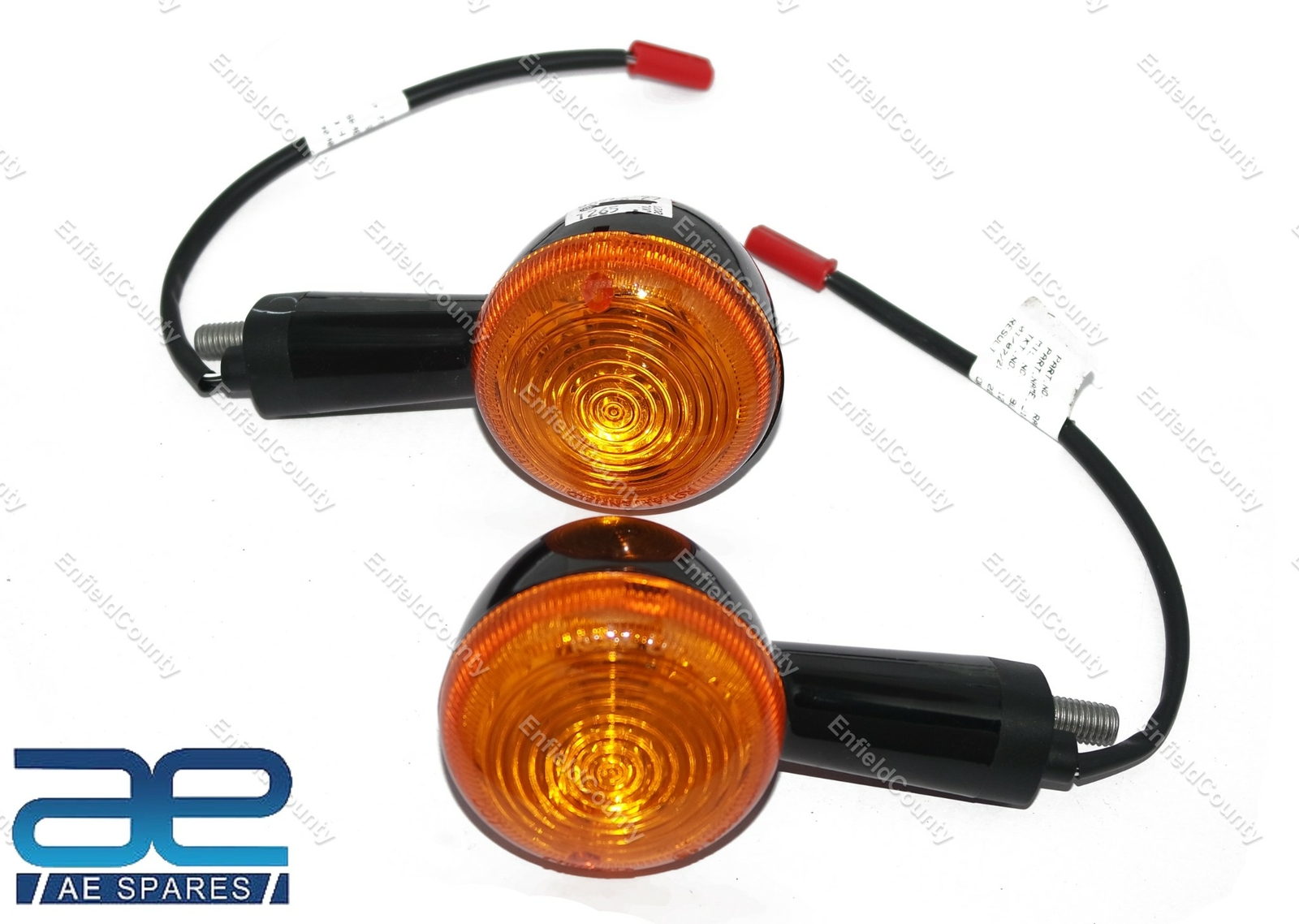 For Royal Enfield Meteor 350cc Trafficator Indicator Assembly With Bulb Pair 
