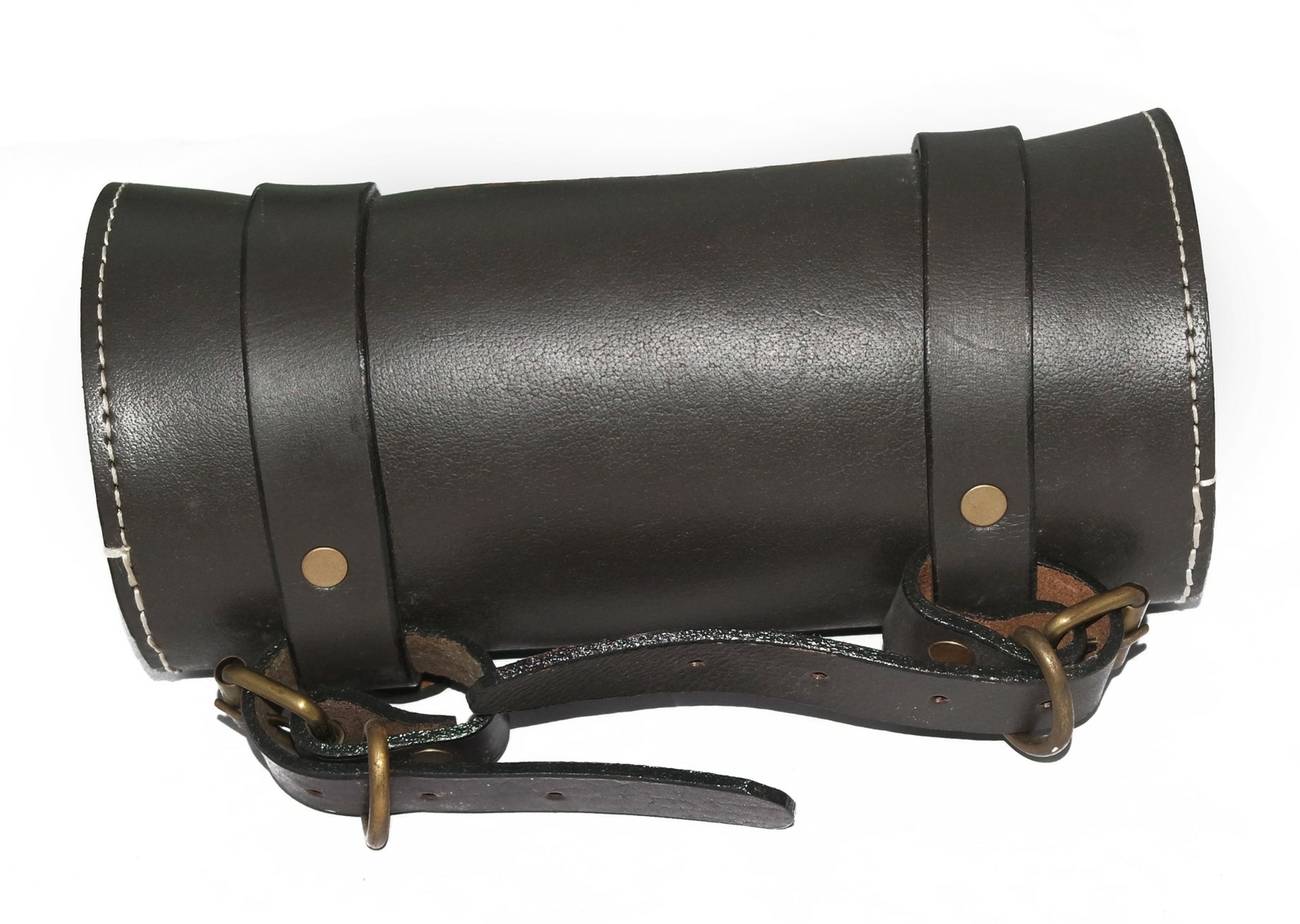 Universal Fork Bag For Triumph Tool Round Motorcycle Saddlebag Handlebar 