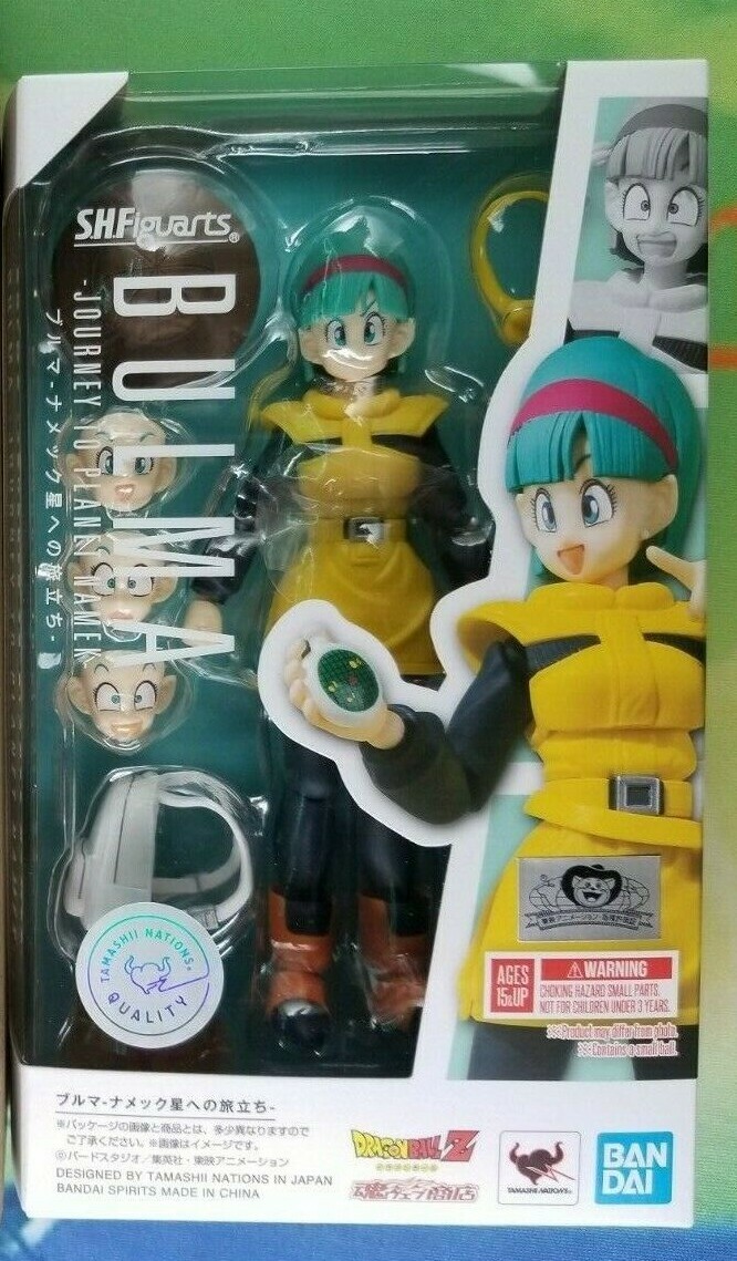 【NamtanFilmポスカセット（Pluto・HaveAGoodDream)】 S.H. Figuarts Dragon Ball Z Bulma Journey to Planet Namek