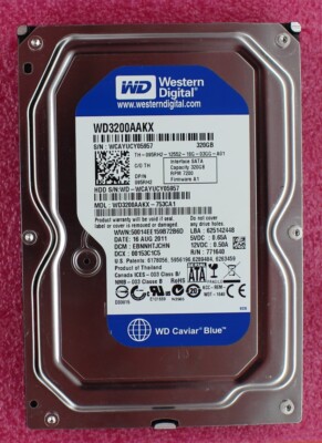 95RH2 Dell 320gb 7200rpm 3.5インチ SATA ハードドライブ (更新済み) 95RH2 - Dell 320GB 7200rpm 3.5 inch SATA Hard Drive | eBay