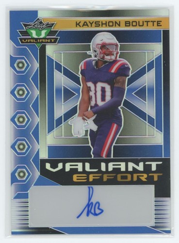 2023 Leaf Eclectic Kayshon Boutte #VE-KB1