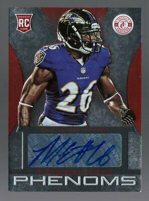 MATT ELAM 2013 Totally Certified RED Parallel RC AU #/99 Rookie Card Auto Ravens. rookie card picture