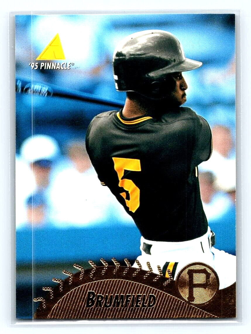 1995 Pinnacle Jacob Brumfield #308 Pittsburgh Pirates 95