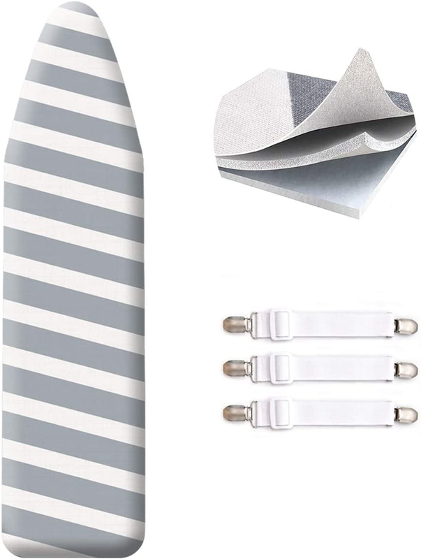 Ing Board Cover And Pad - With Elasticized Edges And 3 Conne