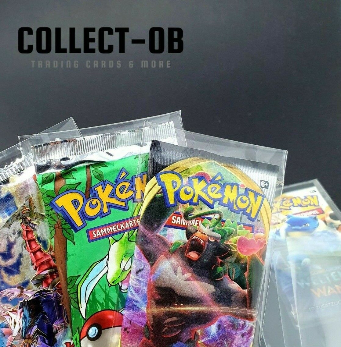 100x Pokemon Booster holder Case Hüllen - protective covers sleeve z.B. Yugioh