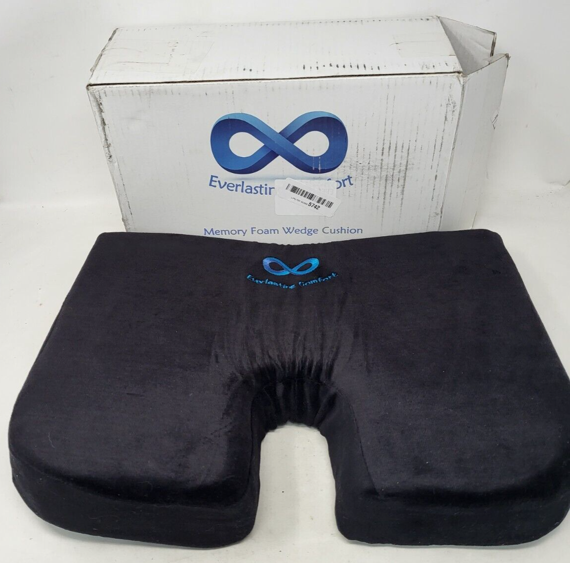 Office Chair Lumbar Everlasting Comfort Seat Cushion