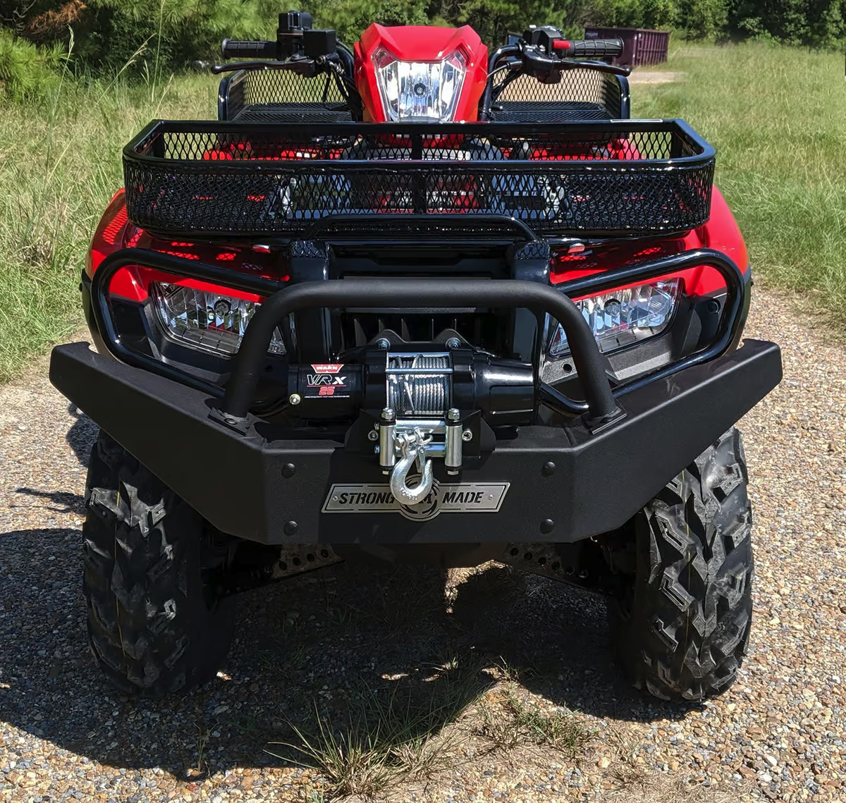 STRONG MADE FRONT BASKET RACK HONDA 420 RANCHER 520 FOREMAN & RUBICON 2020-2024