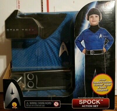 Rubie's Star Trek SPOCK Halloween Costume Action Set Complete Outfit