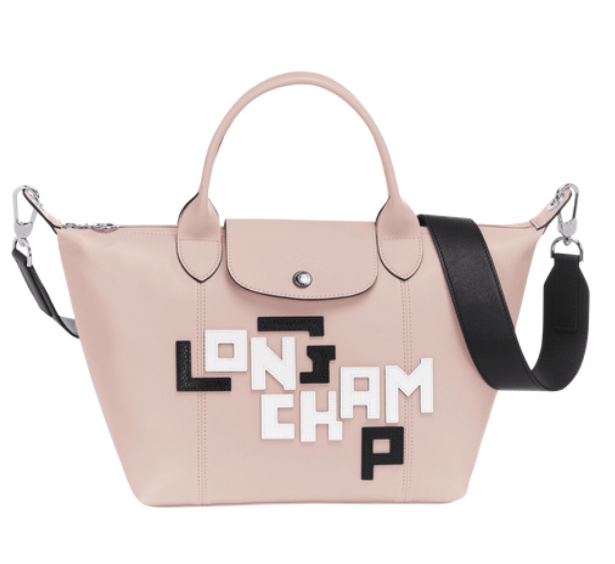 LONGCHAMP Bag LE PLIAGE CUIR LEATHER Limited Ed PINK LGP