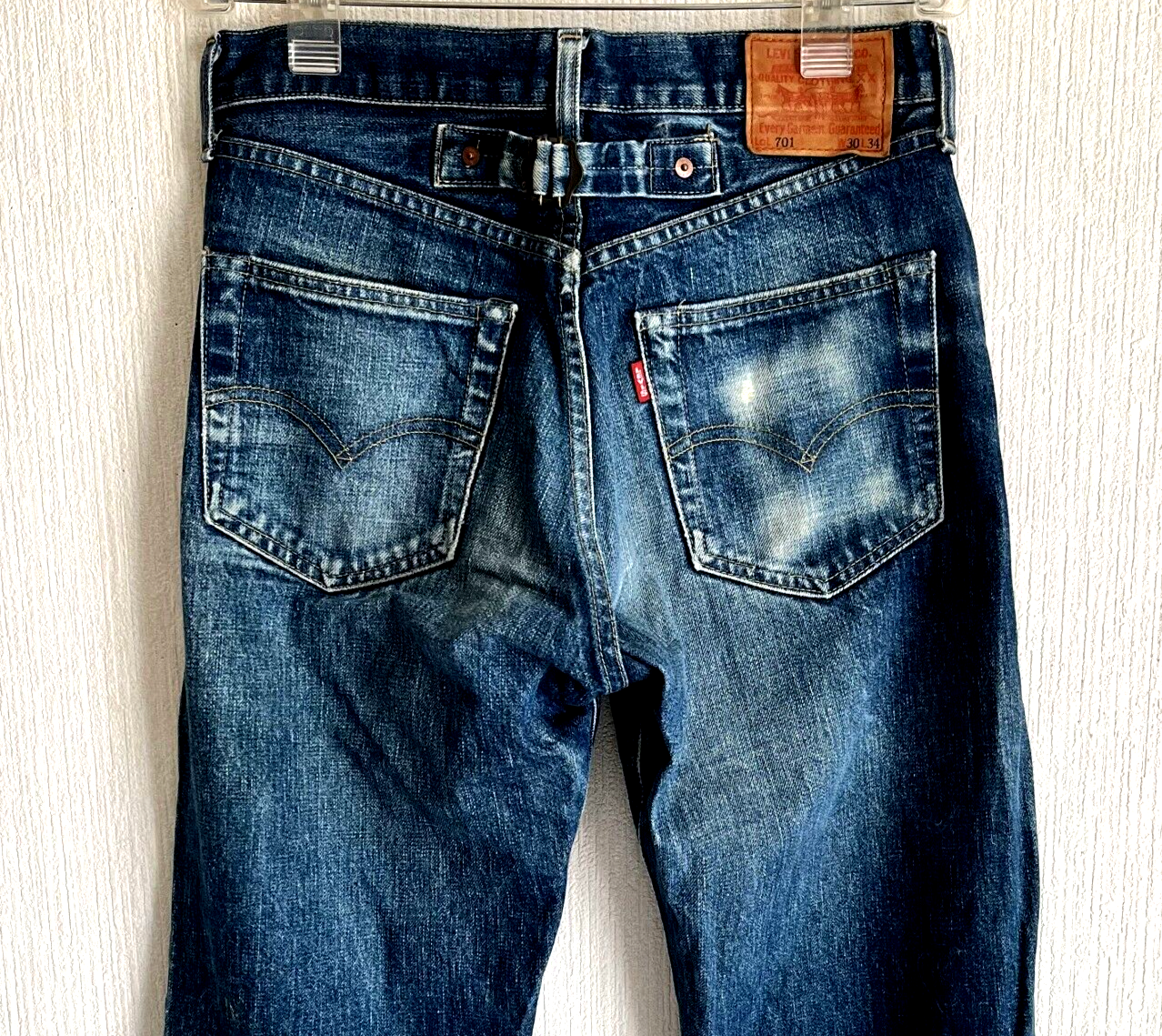 Vintage 90s Levi's LVC 701 Denim Jeans Selvedge BigE Japan Vintage 90s Levi's LVC 701 Denim Jeans Selvedge BigE Japan