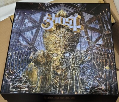 Ghost Impera Limited Edition Wooden Maze Labyrinth /Yellow Marble LP