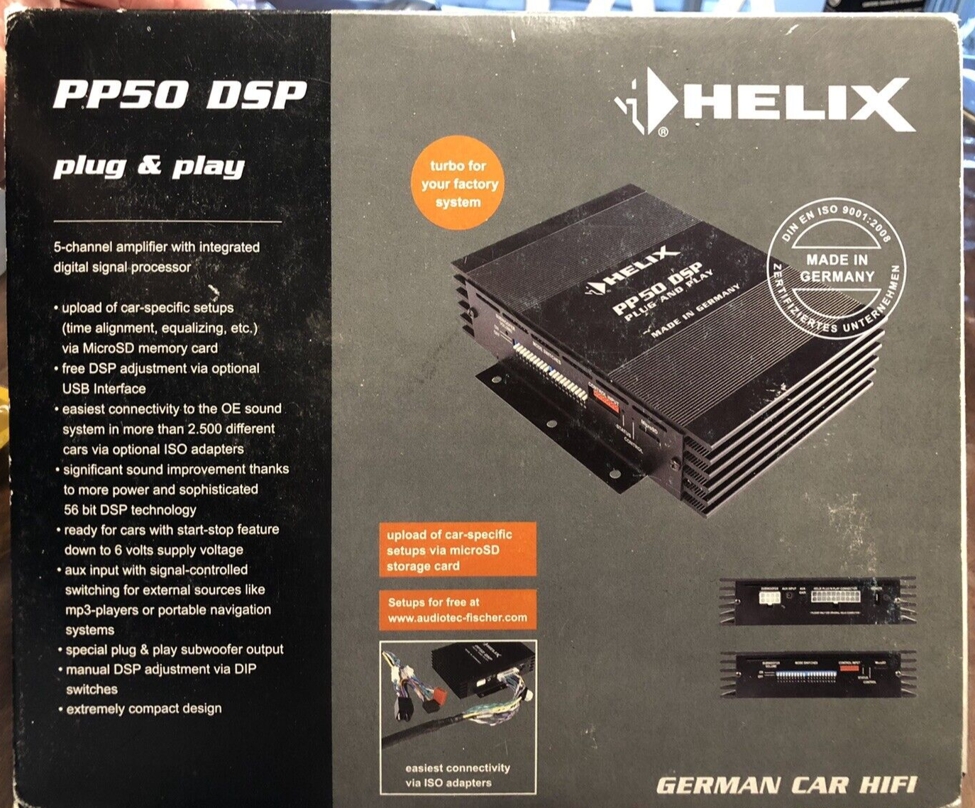 HELIX PP-50 DSP アンプ Helix PP50DSP Plug and Play digital signal processor with