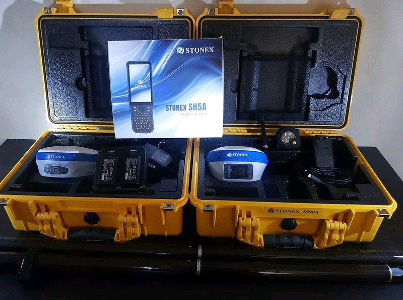 Stonex S980a S900a Base Rover GNSS Receiver + SH5A Data