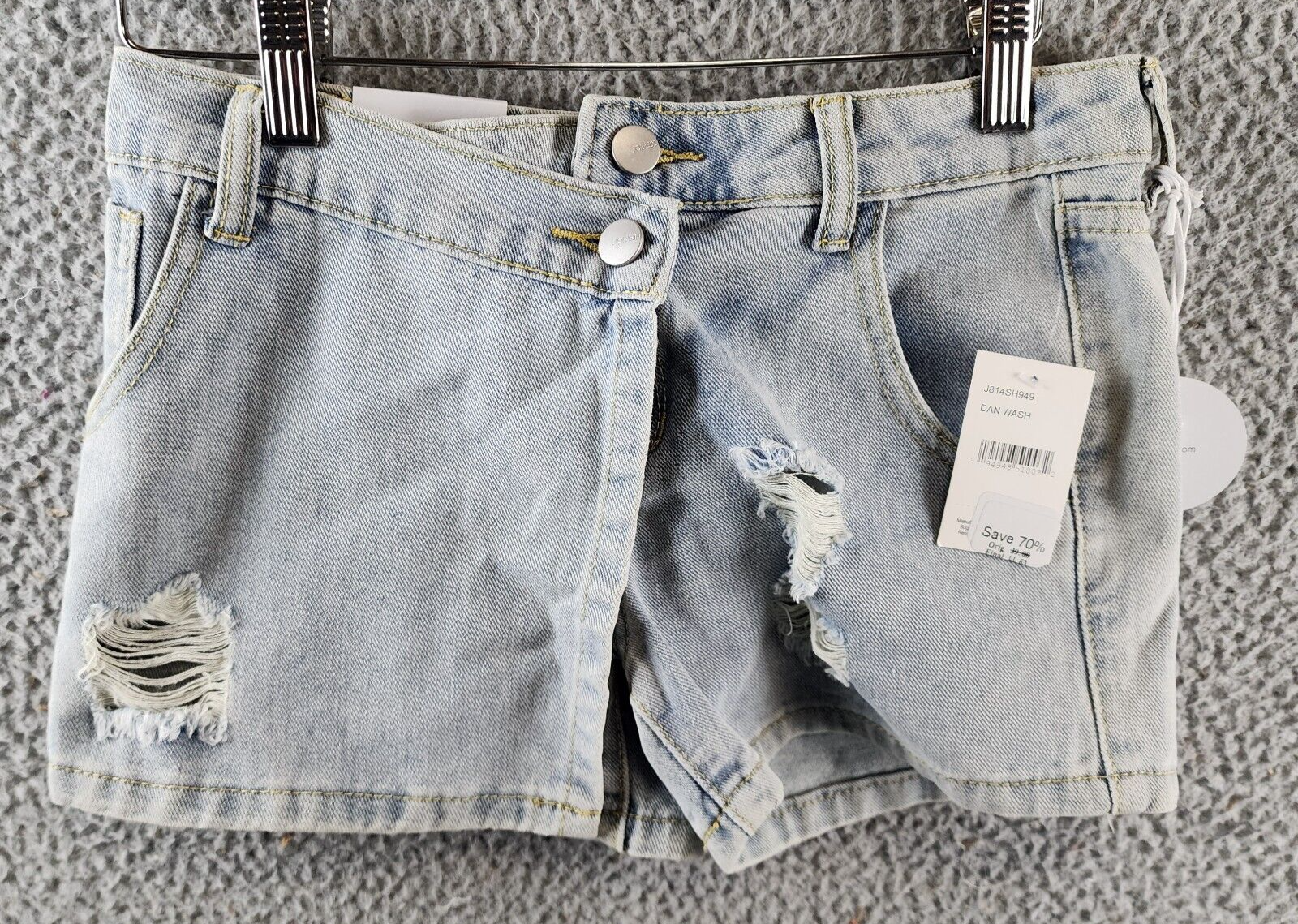 Joe's Jeans The Jolie Skort Girl's 16 Dan Wash Midrise Fit Five-Pocket Design - Picture 1 of 12