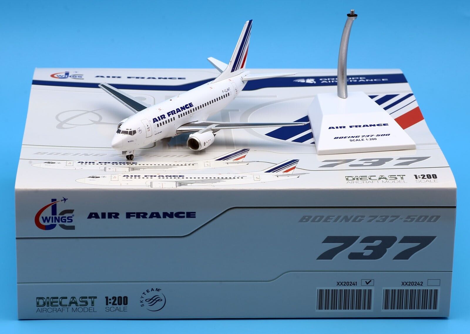 JC Wings 1:200 Air France Boeing B737-500 Diecast Aircraft JC Wings 1:200 Air France Boeing B737-500 Diecast Aircraft