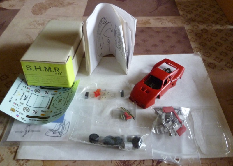 Shmr Ferrari 512bb #70 Le Mans 1982