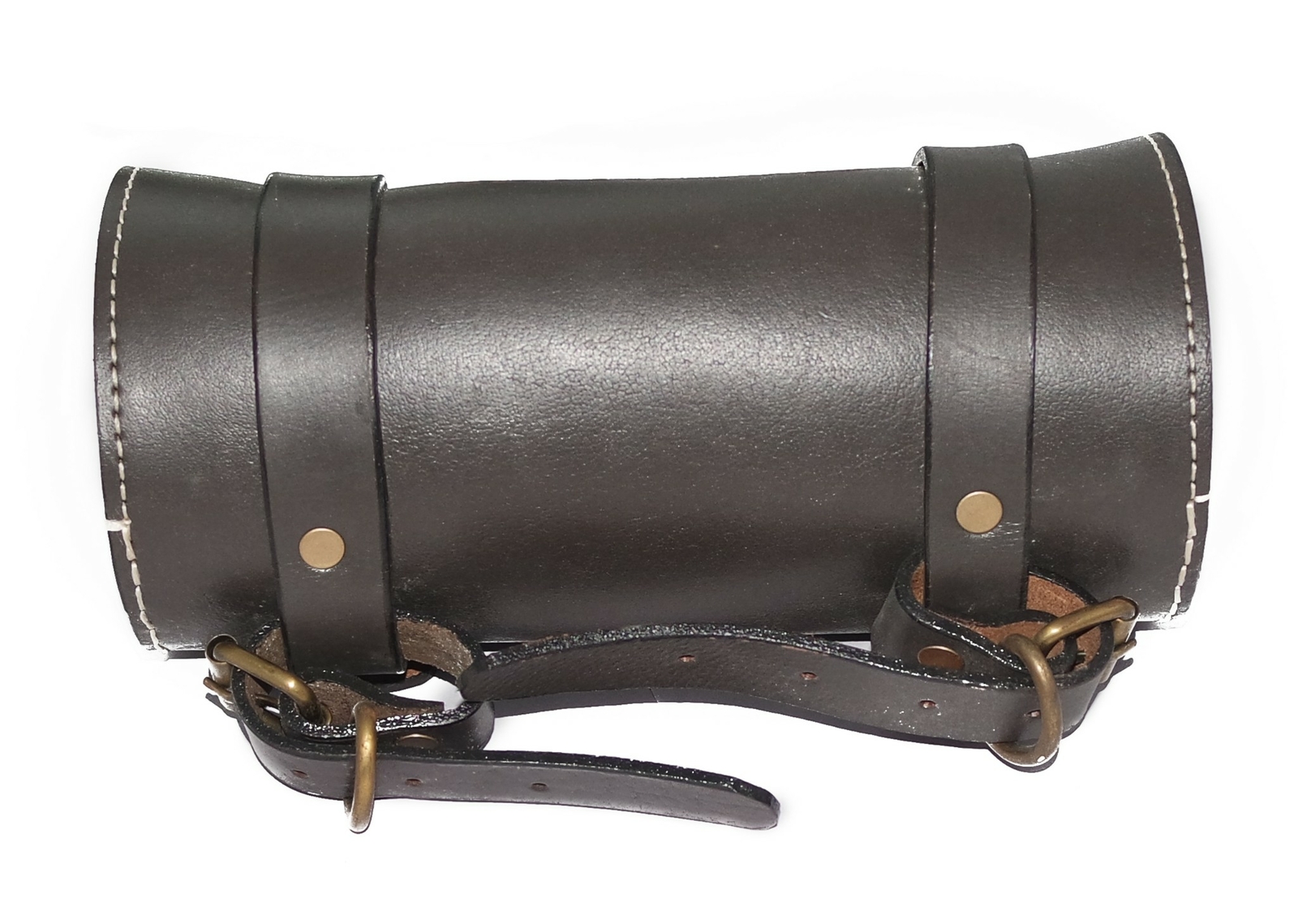 Universal Fork Bag For Triumph Tool Round Motorcycle Saddlebag Handlebar 