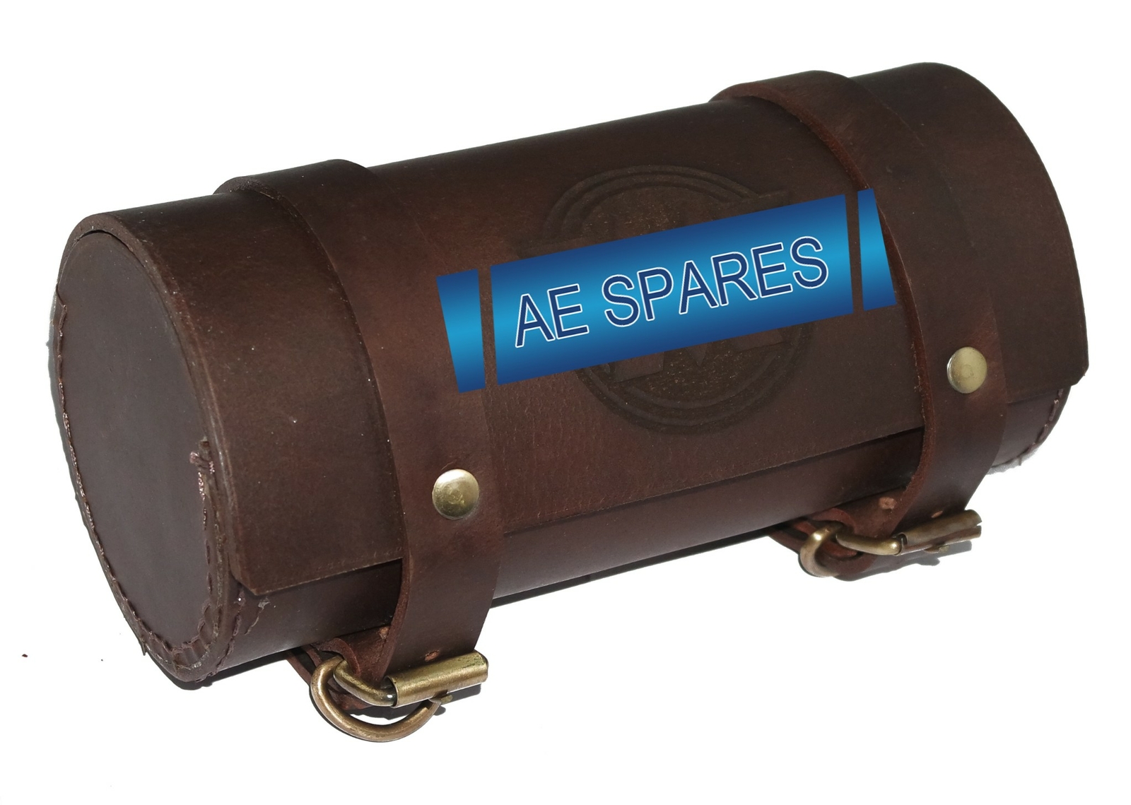 For Matchless Bikes Brown Leather Tool Bag Roll With Logo 